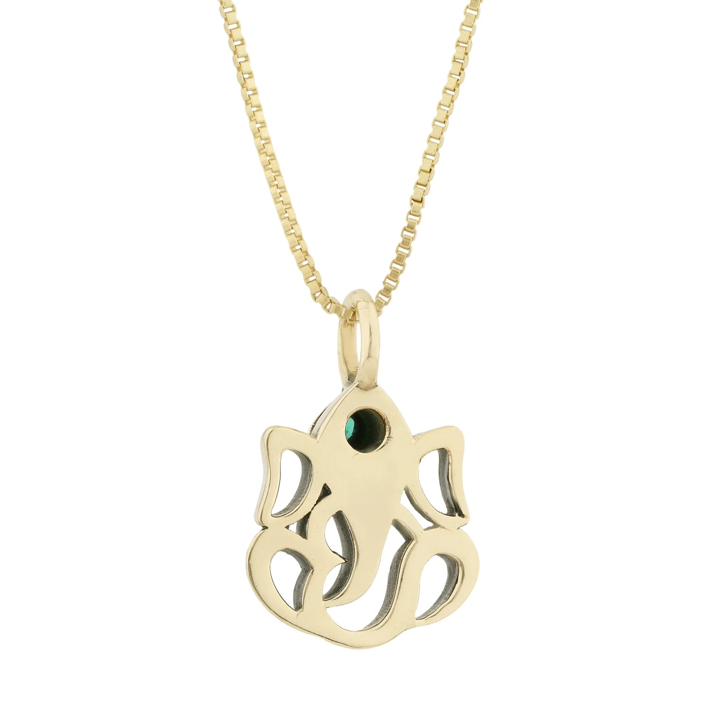 Brass Ganesha Pendant