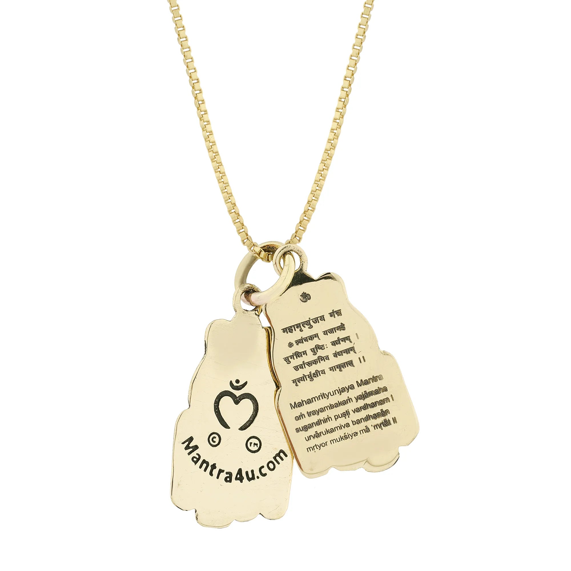 Brass Lord Shiva Engraved pendant