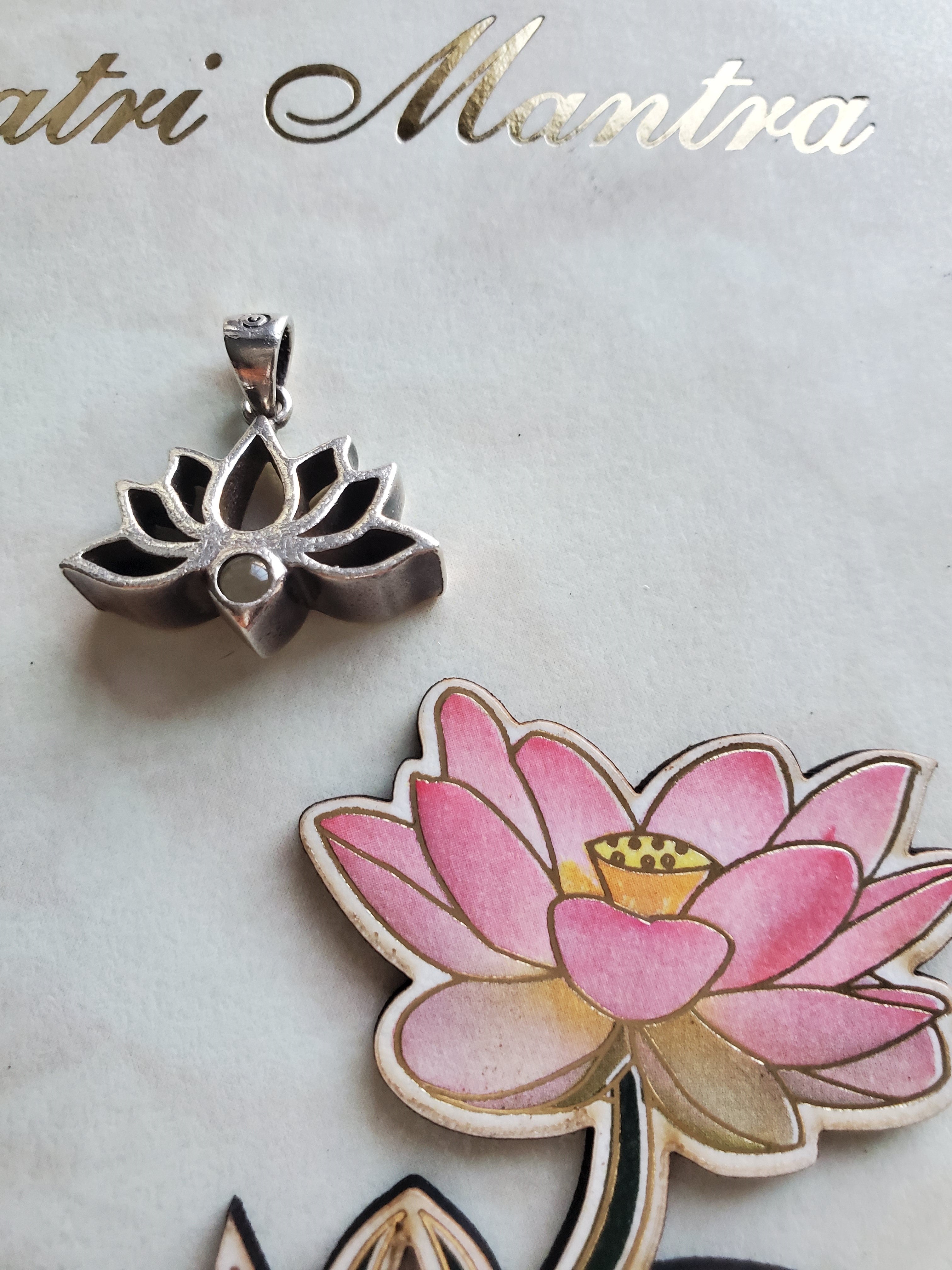 Gayatri Mantra Pendant
